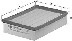MAHLE LX 598 - Air Filter Car - Engine