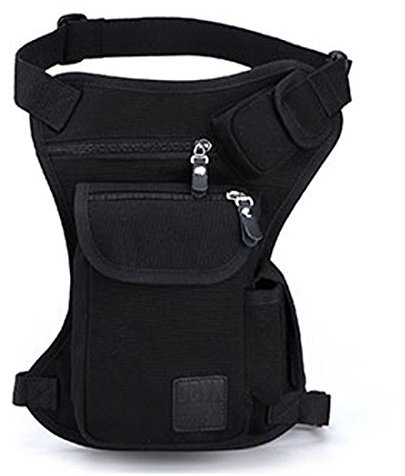 Canvas Taillenpackung Outdoor Travel Oberschenkeltasche für Männer Frauen Tactical Military Motorcycle Bike Multi-Pocket Drop Leg Taschen Beutel Hüfttaschen