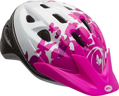 Bell Rally Child Helmet, Pink/White Flutter