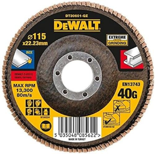 Dewalt DT30601 Extreme Flat Disc, 115 mm x 22.2 mm x 40 g