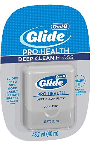 Glide Floss Deep Cln Mint 40m
