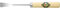 KIRSCHEN Werkzeuge 3175002 | Blumeneisen mit Heft, Stich 5, gerade, 2mm