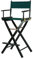 Casual Home Natur Rahmen Leinwand Regisseur Stuhl, Holz, Black Frame with Hunter Green Canvas, 76,2 cm (30 Zoll)