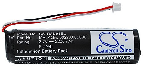 AboutBatteries Batterie Type Tom-Tom Malaga, 3.7V, 2200mAh, Li-ION