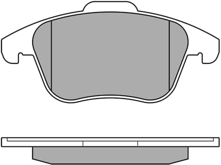 MEYLE 0252455719 Bremsbelagsatz, Scheibenbremse | Kompatibel mit: CITROËN C4 GRAND PICASSO I, C4 II, C4 PICASSO I Großraumlimousine, DS4, DS5, DS 4 / 4 CROSSBACK, 5