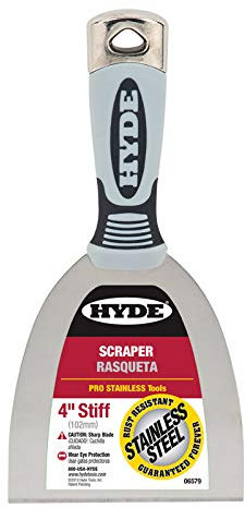 Hyde 10,2 cm W Steifer Edelstahlschaber