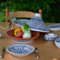 Service tajine assiettes creuses Bakir bleu - 6 pers