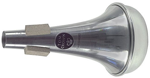 Tom Crown Dämpfer Straight Bassposaune, Aluminiumkorpus