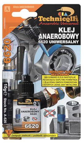 ANAEROBIC 6620 UNIVERSAL BLUE ADHESIVE GLUE THREAD LOCKER FOR METALS STEEL BRASS ALUMINIUM new