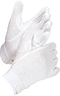 Shires Newbury Adults Cotton Gloves - Navy Blue