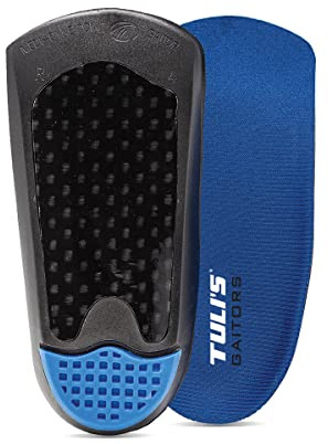 Tuli's Gaitors 3/4 Length Arch Support XLarge (Size 13 - 16 for Ladies, Size 11 - 14 for Men) | Premium Arch Support Insoles, Insoles for Plantar Fasciitis
