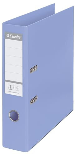 Esselte Solea Power Aktenordner A4 75 mm Rückenetikett, Lavendel blau