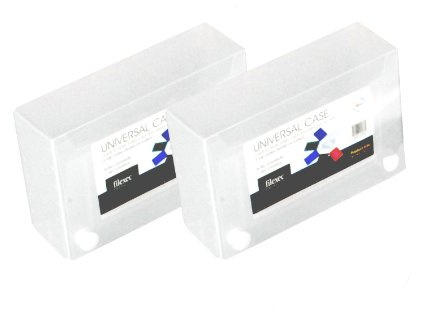 Filexec Products 3 x 5 Inches Index Card Case, Clear, Pack of 2 (50306-20233)