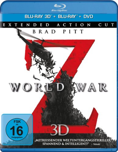 World War Z - Extended Action Cut (+ BR) (+ DVD) [3D Blu-ray]