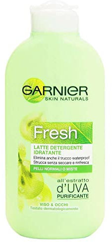 6 x GARNIER skin NATURALS fresh Milch Gesicht Waschmittel Feuchtigkeitscreme 200 ml