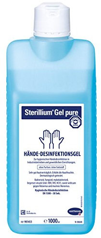 Sterillium Gel pure, Hände-Desinfektionsgel, 1 l