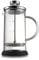 Melitta Kaffeebereiter aus Glas, Graduiert, French Press, für Kaffee oder Tee, Mikrowellenbehälter, Edelstahl, 400 ml (3 Tassen), Premium, Edelstahl