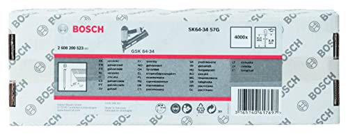 Bosh 2608200523 Pointe à tête fraisée 64-34 57 G 57 mm galvanisé