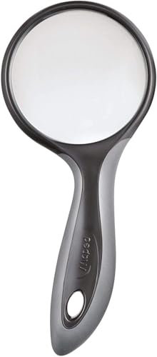 Maped Lupe rund Ø 75 mm Soft Touch Griff schwarz/grau