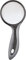 Maped Lupe rund Ø 75 mm Soft Touch Griff schwarz/grau