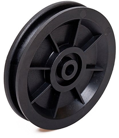Seilrolle mit Gleitlager Ø 90 mm für Seile bis Ø 7 mm - Made in Germany