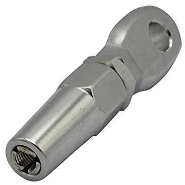 Swageless Eye Terminal Stainless Steel 6MM (Wire Cable Rope Rigging Fitting)