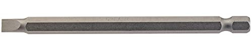 Draper 64345 5.5mm 1/4 Hex Plain Slot Insert Bit 100mm Long