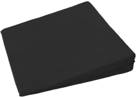Behrend-Homecare Keilkissen Farbe schwarz Maße 38 x 38 x 7/1 cm