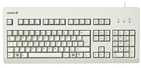 CHERRY G80-3000 W95 PS2/USB Combo Light Grey - English, G80-3000LPCEU-0 (Light Grey - English)