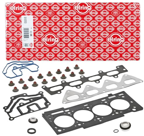 ELRING 659.250 Dichtungssatz Zylinderkopf mit Ventilschaftabdichtung Kompatibel mit RENAULT Clio 3 Schrägheck BR0/1, CR0/1 7701474372 | Kompatibel mit: RENAULT CLIO III, CLIO III Grandtour, FLUENCE, GRAND SCÉNIC II, GRAND SCÉNIC III, LAGUNA II