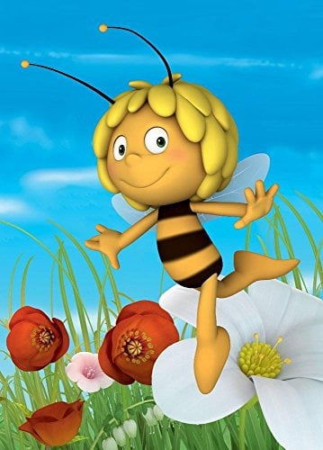 Associated Weavers Kinderteppich Maya 01 Busy Bee, 95 x 133 cm