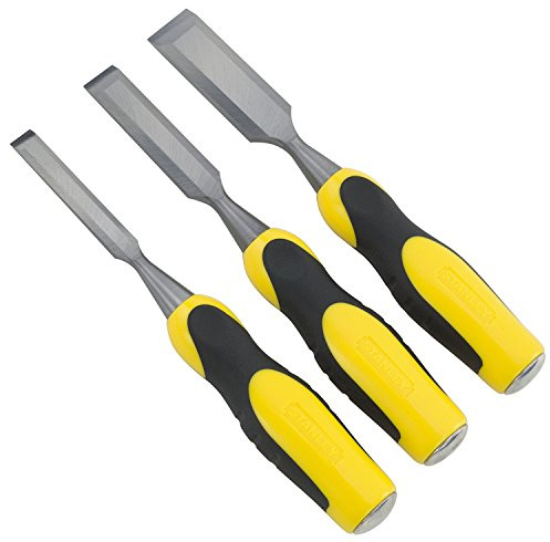 Stanley Hand Tools 16-300 3 Pc Bi-Metal Chisel Set