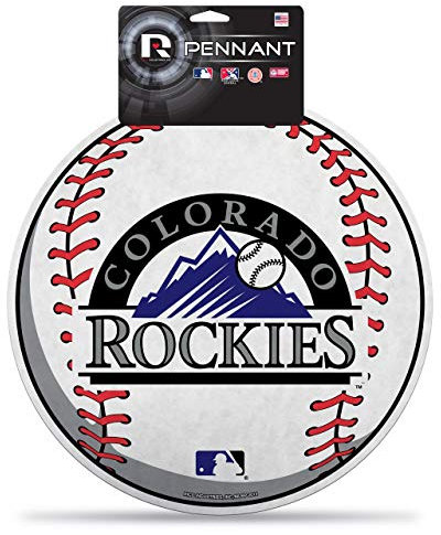 Rico MLB die Cut Wimpel mit Header, schwarz
