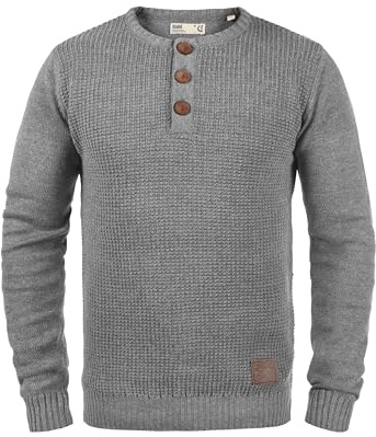 !Solid SDTerrance Herren Strickpullover Feinstrick Pullover