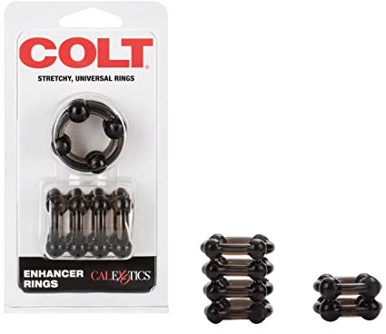 California Exotics Colt Enhancer Rings, Smoke