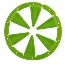 Exalt Paintball Zubehör Dye Rotor Feedgate, Lime, 1375