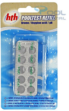 HTH Recharge pastilles Brome / Oxygène Actif / pH