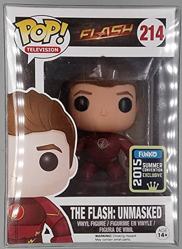 2015 Summer Convention Exclusive POP TV: Flash - The Flash Unmasked - Funko by FunKo