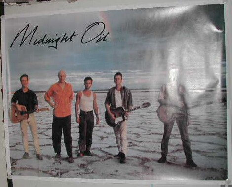 Midnight Oil – 63 x 83 cm zeigt/Poster