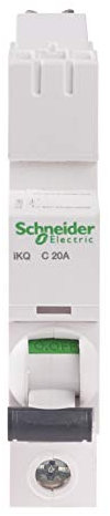 Schneider Electric, SE10C120, IKQ, disjoncteur miniature, 1P, 20A, C MCB
