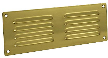 Carlisle Brass HL4 Vents, Polished Brass