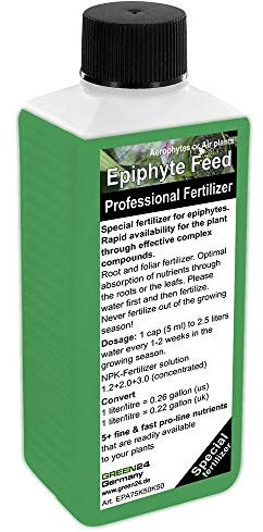 Epiphytes Tillandsia Bromelia (Aerophytes ou plantes aériennes) - Engrais liquide Hightech NPK, épiphyte Engrais foliaire - Engrais