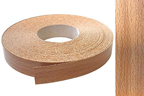 Kantenumleimer Melamin 22 mm x 30m mit Schmelzkleber in Buche Dekor