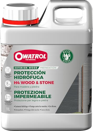 OWATROL - H4 WOOD - Protección impermeabilizante incolora para la madera - 1 litro