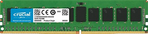 Crucial CT8G4RFS4266 8Go (DDR4, 2666 MT/s, PC4-21300, SR x4, ECC, Registered, DIMM, 288-Pin) Mémoire