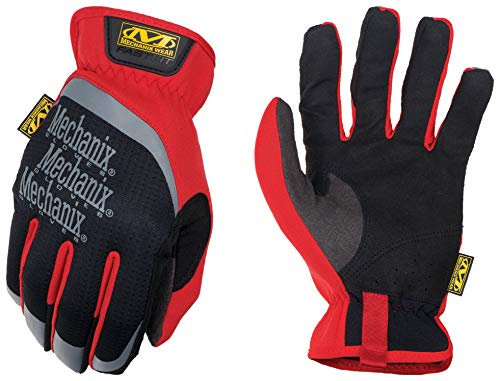 Mechanix Unisex pasform HANDSCHUH Fast FIT ROT GR L, Rot, L EU