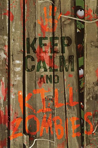 GB Eye Limited Keep Calm and Kill Zombies Poster, 61x92