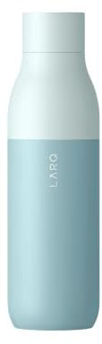 LARQ Bottle PureVis 740ml – Selbstreinigende Edelstahl-Trinkflasche mit UV-C Reinigung | Hält Getränke kalt und heiß | BPA-frei, auslaufsicher & wiederverwendbar | 2 Jahre Garantie, Seaside Mint
