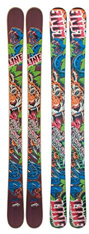 Line Kinder Freestyle Ski Afterbang Shorty 133 Youth