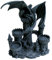 Teelichthalter Drache 4 Burgtürme Kerzenhalter Figur
